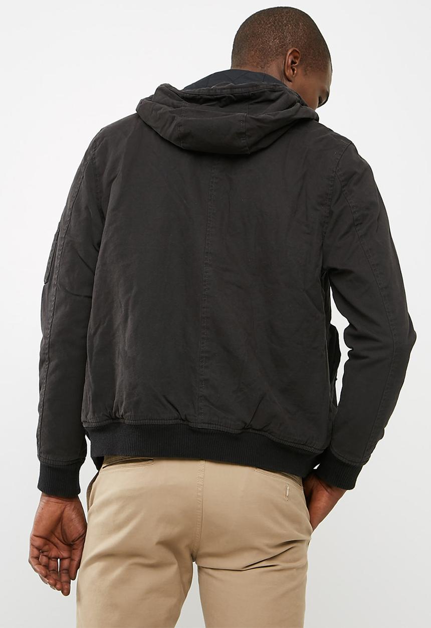 Cotton On - Ma1 hooded bomber jacket