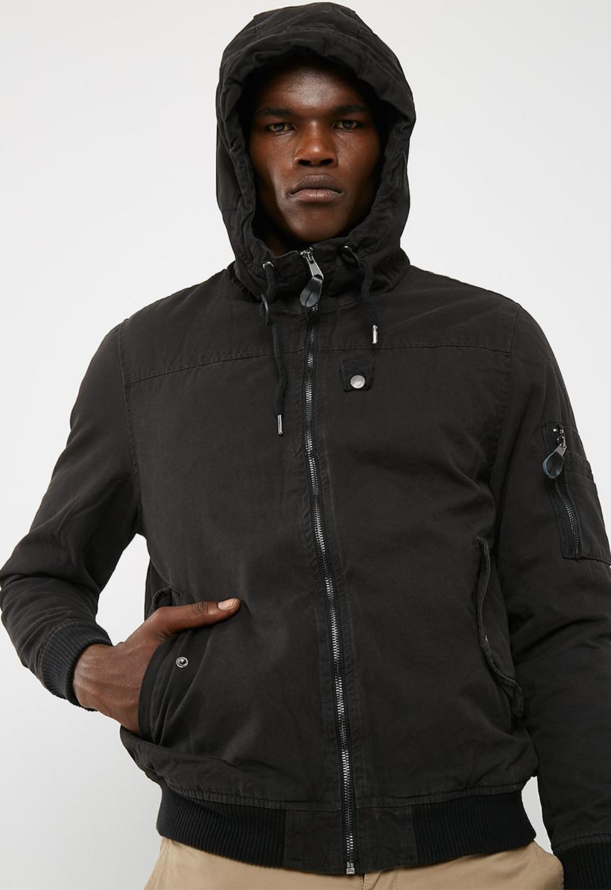 Cotton On - Ma1 hooded bomber jacket