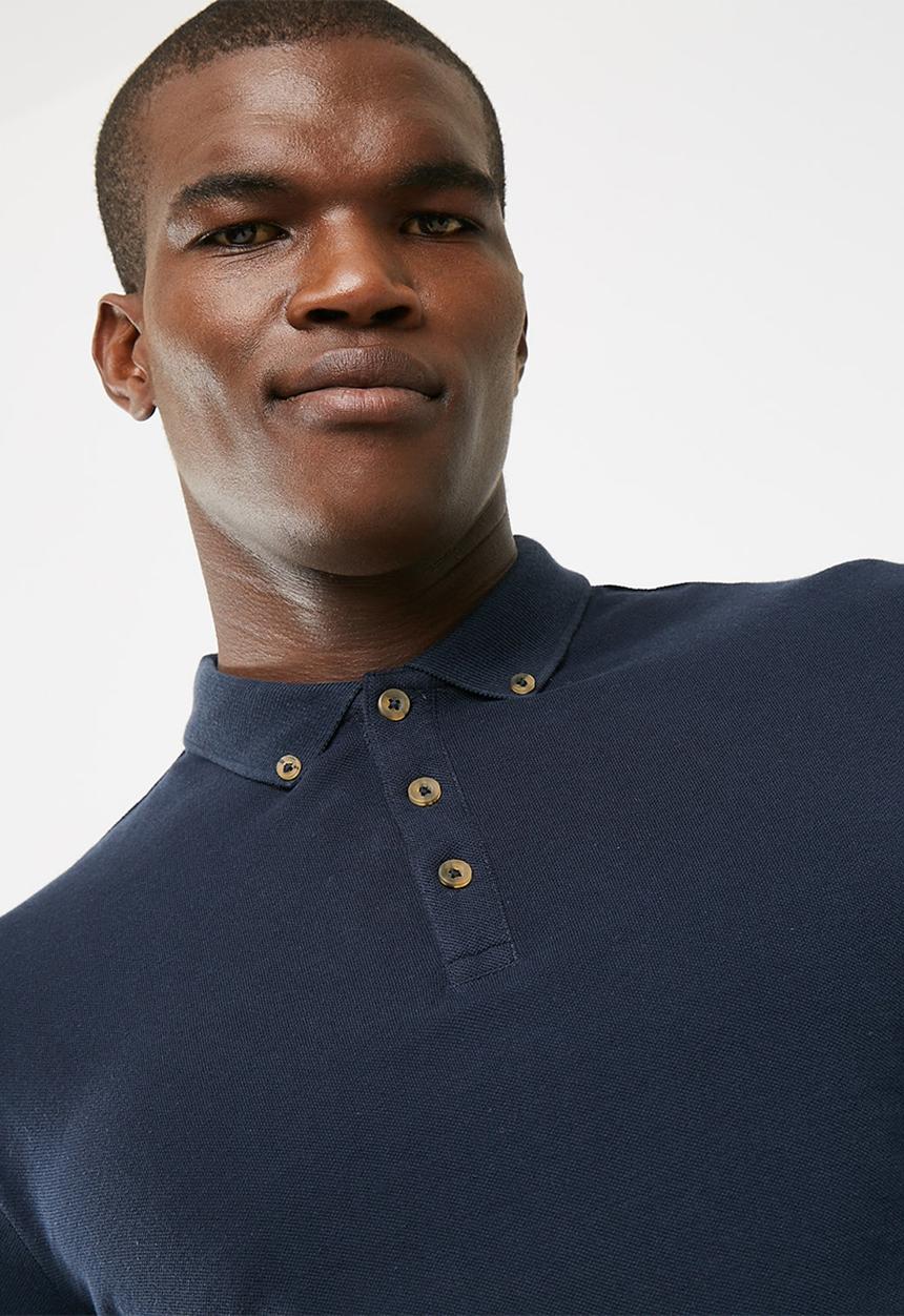 basicthread - Pique slim fit polo 3 pack
