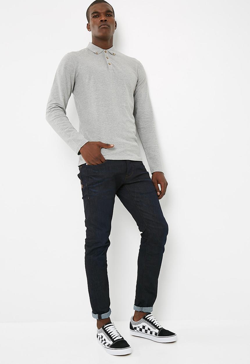 basicthread - Pique slim fit polo 3 pack