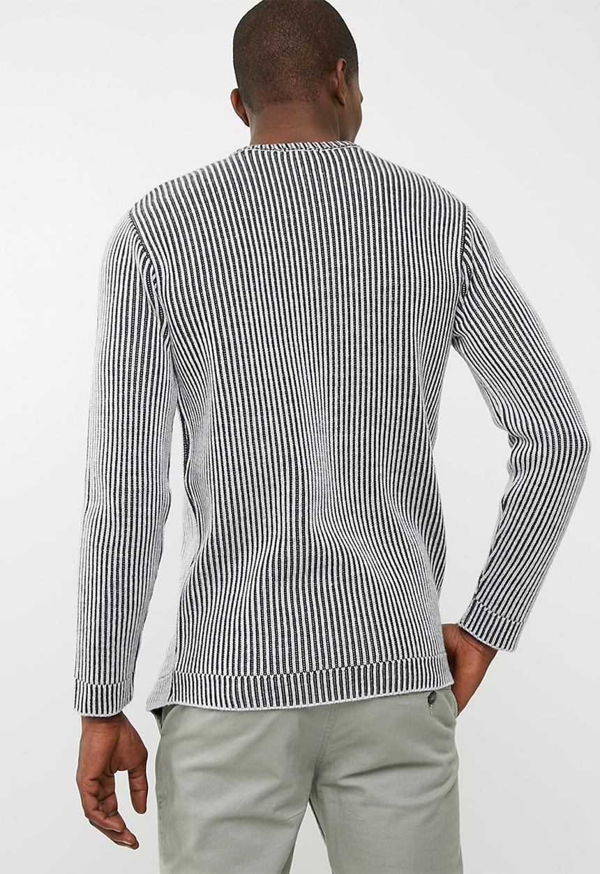 basicthread - Chunky textured pullover