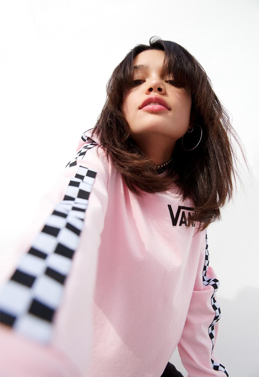 Vans - Vans x Lazy Oaf checkerboard tee