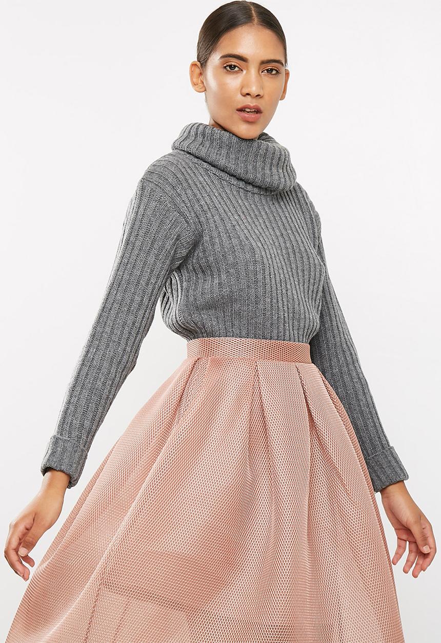 dailyfriday - Funnel neck knit