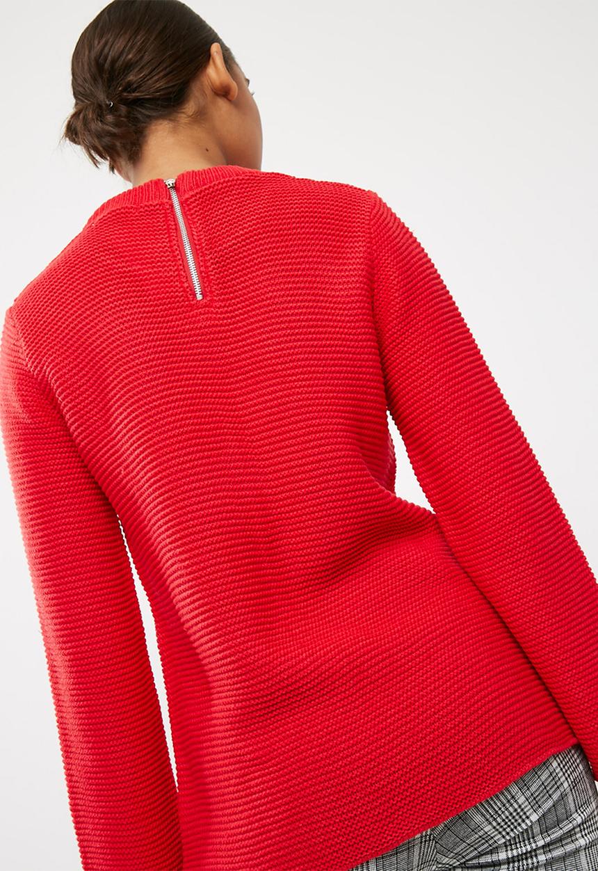 dailyfriday - Zip back chunky knit
