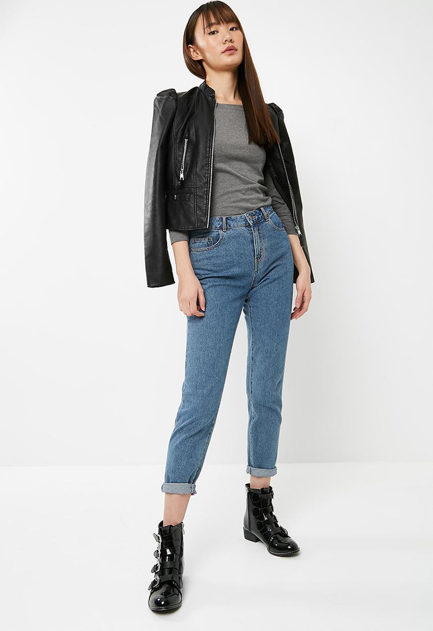 Cotton On - Everyday 3/4 sleeve boat neck top