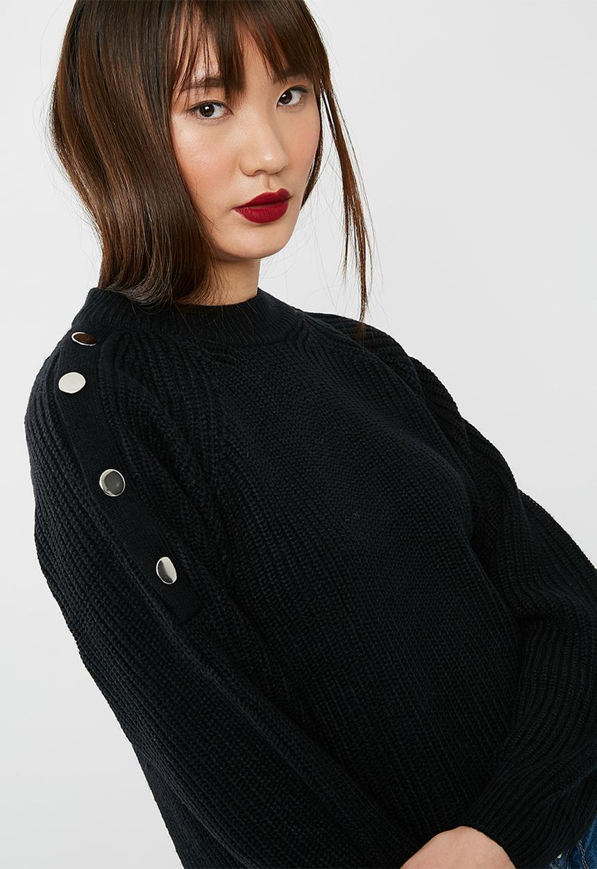 New Look - Button shoulder jumper