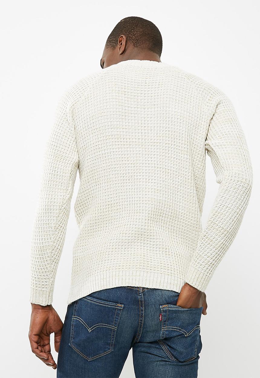 basicthread - Raglan textured knit
