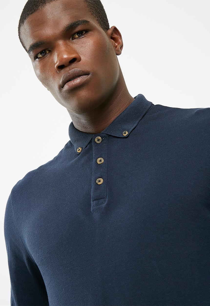 basicthread - Pique slim fit polo