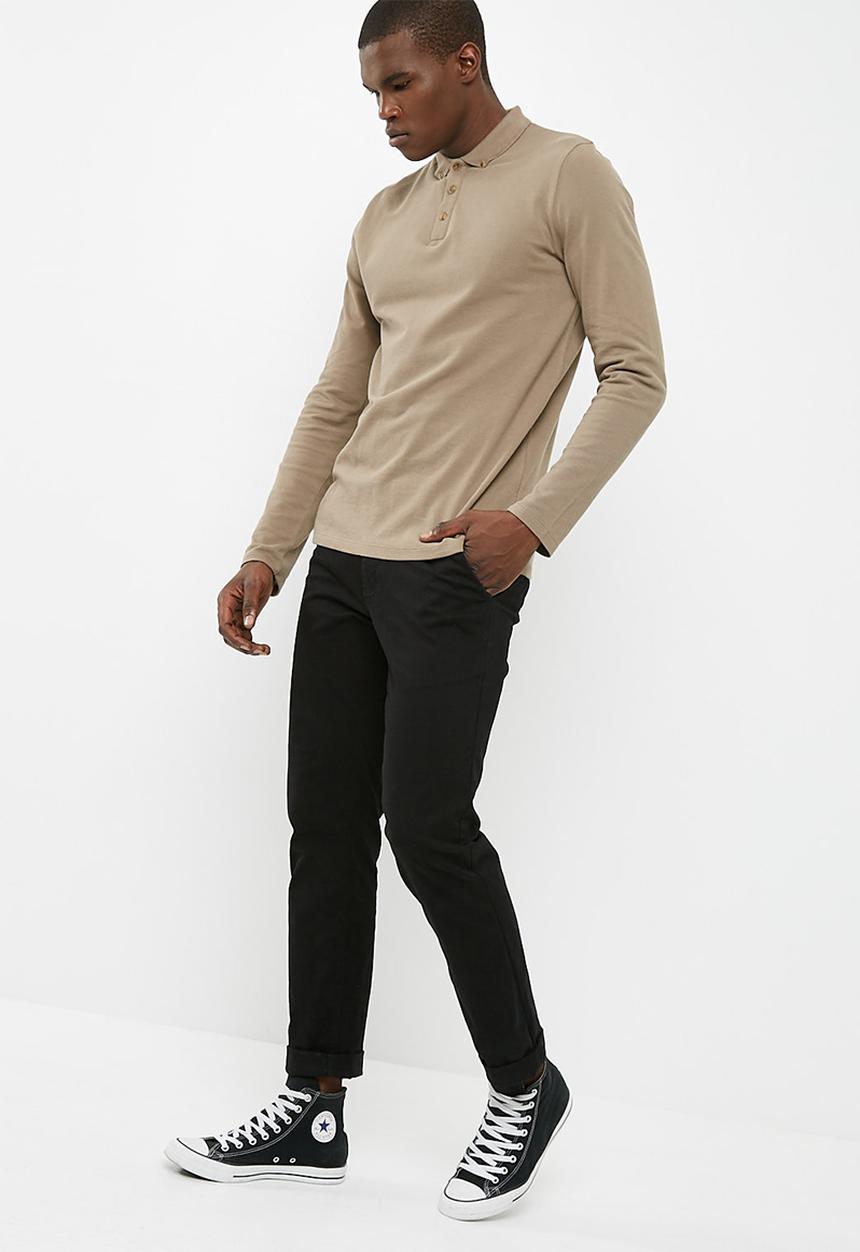 basicthread - Pique slim fit polo