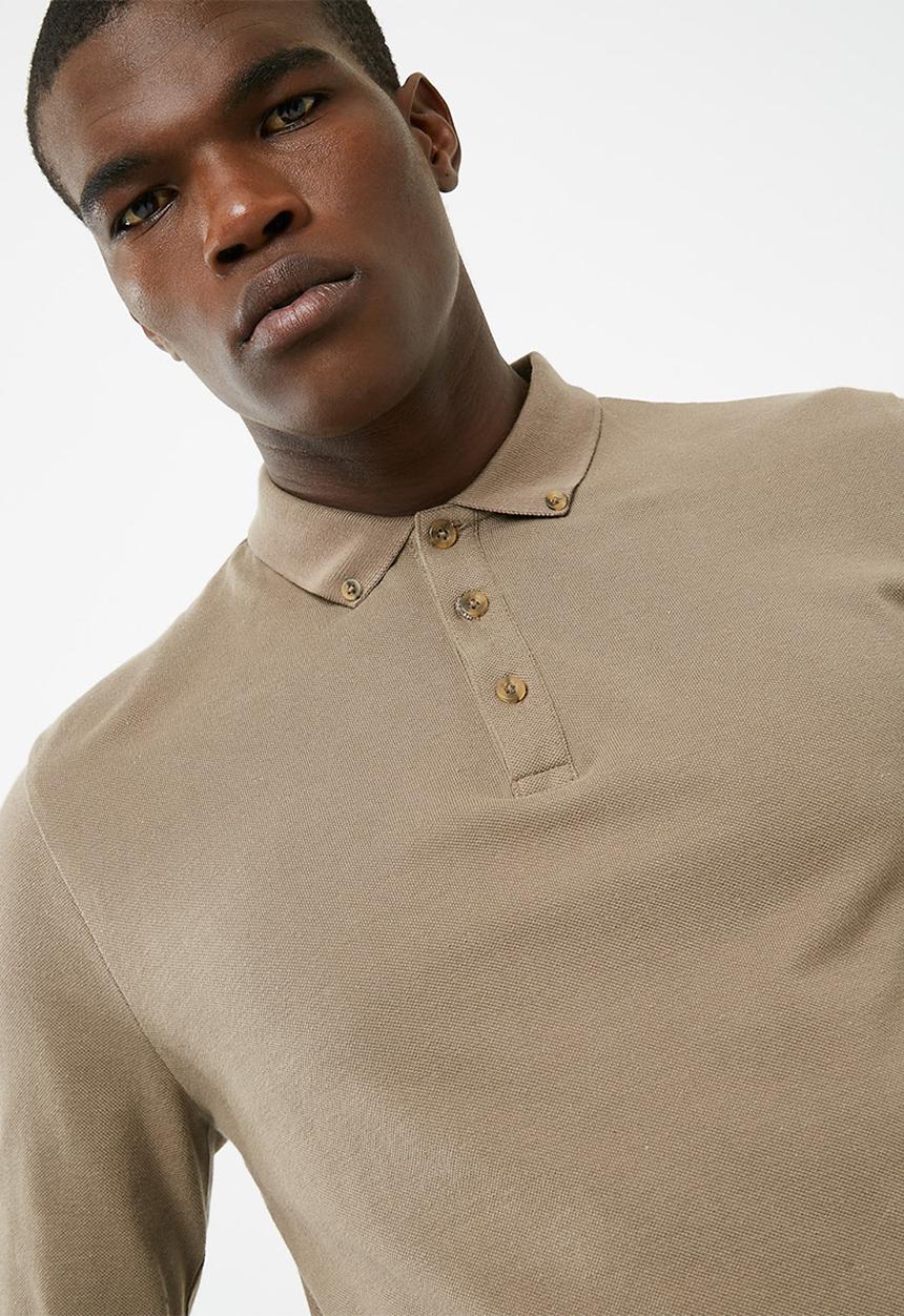 basicthread - Pique slim fit polo