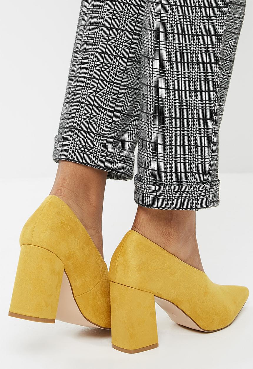 Public Desire - Spy pointy block heel