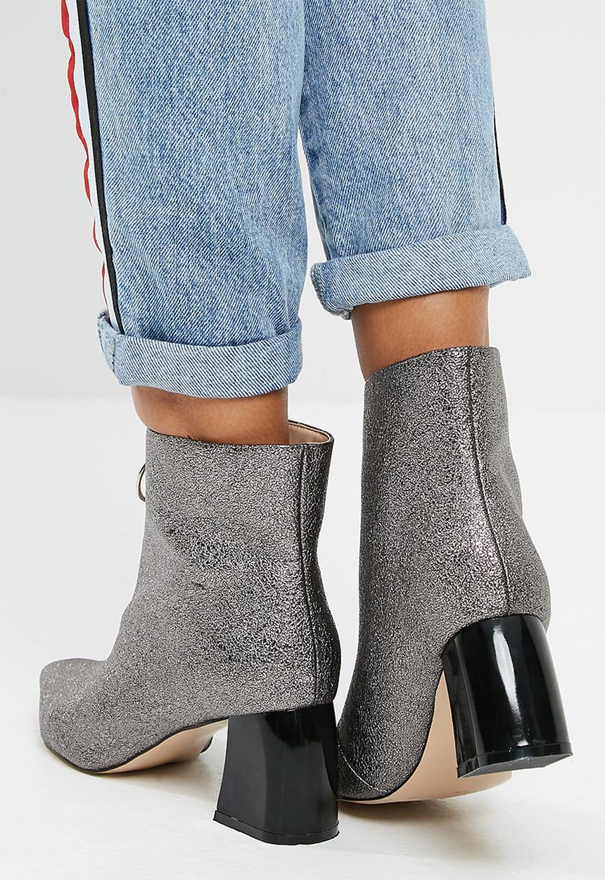Public Desire - Instinct patent zip boot