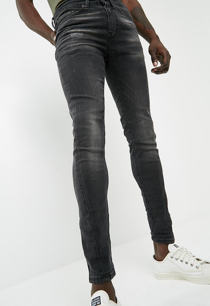 New Look - Washed twisted seam skinny jeans