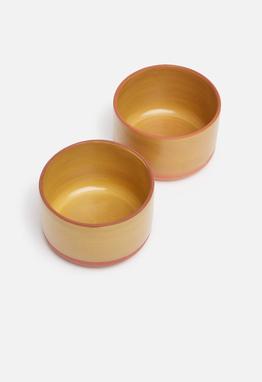 Urchin Art - Saffron dip bowl set