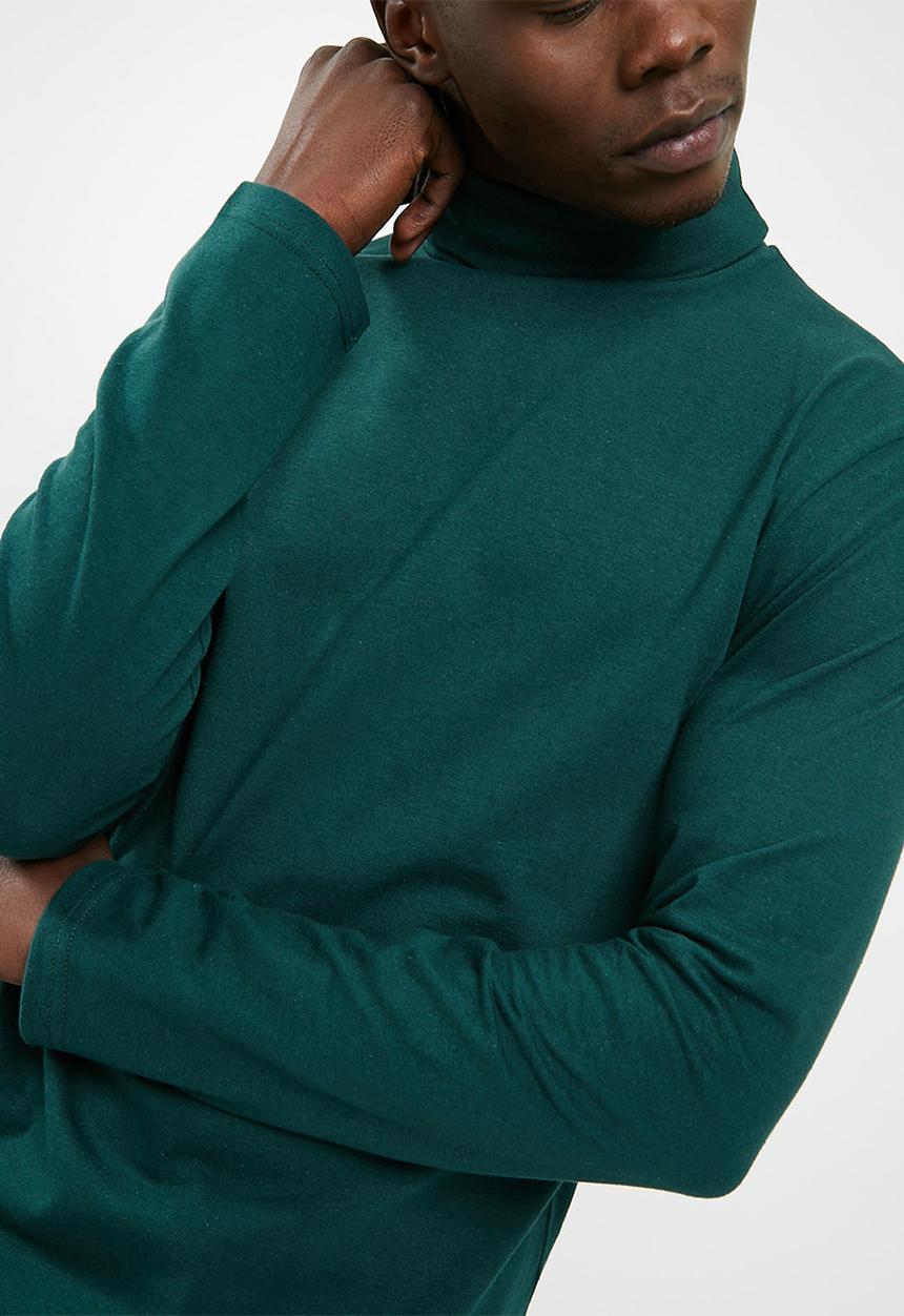 basicthread - Plain roll neck tee
