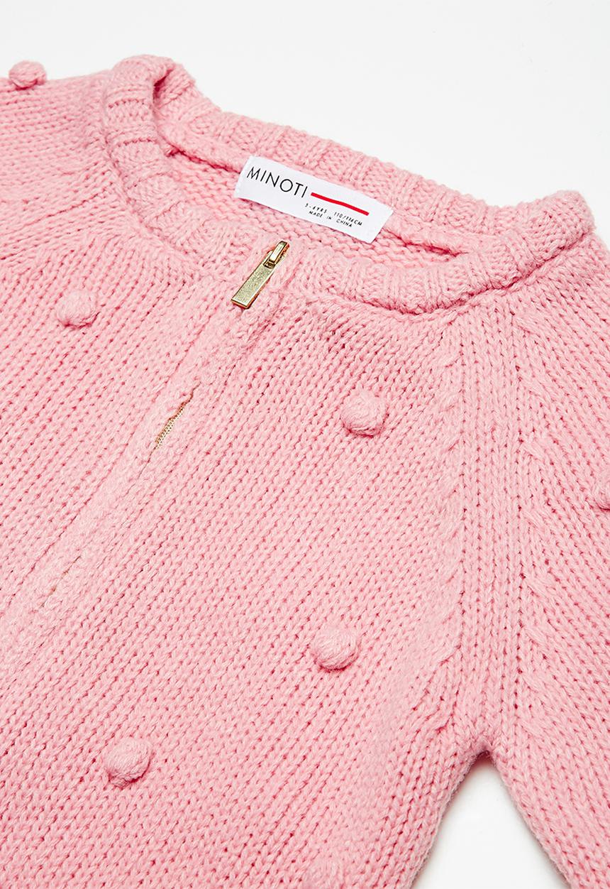 MINOTI - Kids bobble cardigan