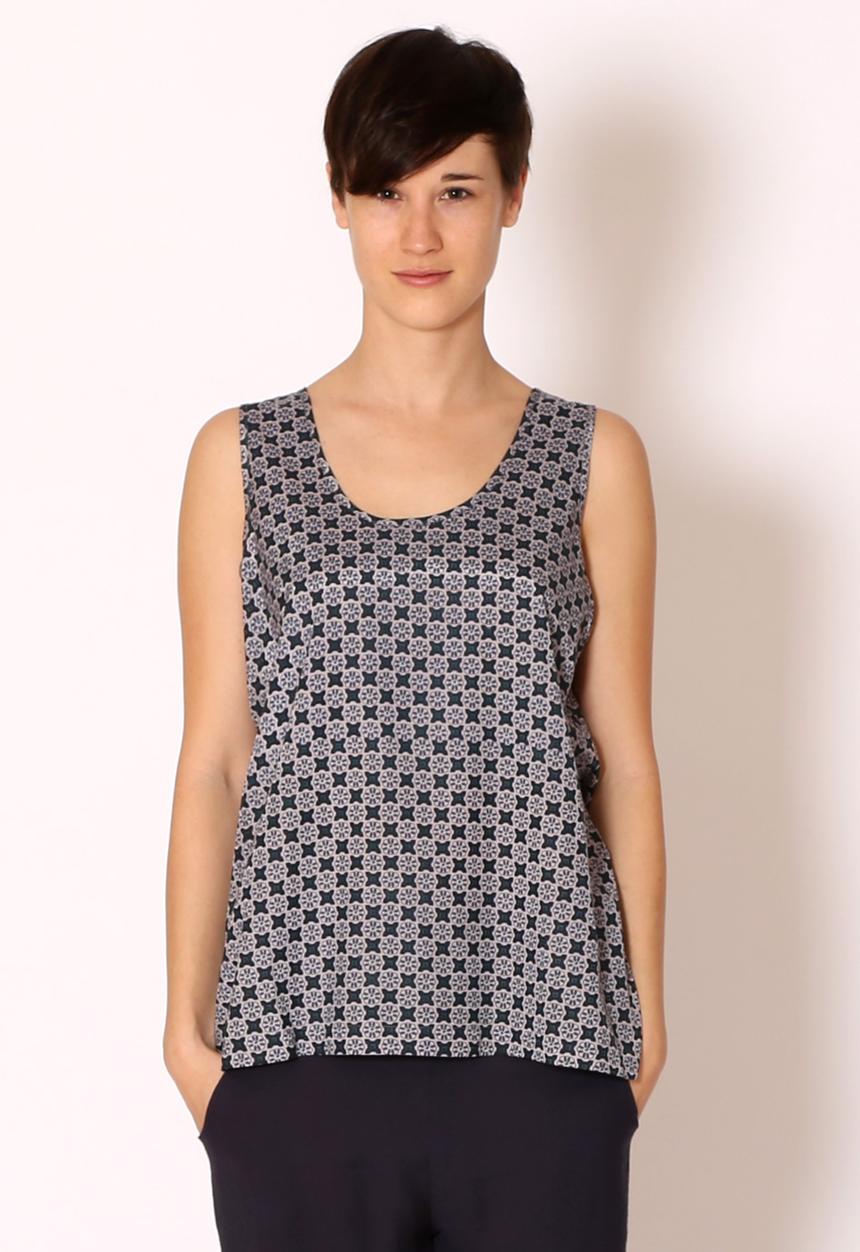 Pintuck - Saba Vest – Adalina Print