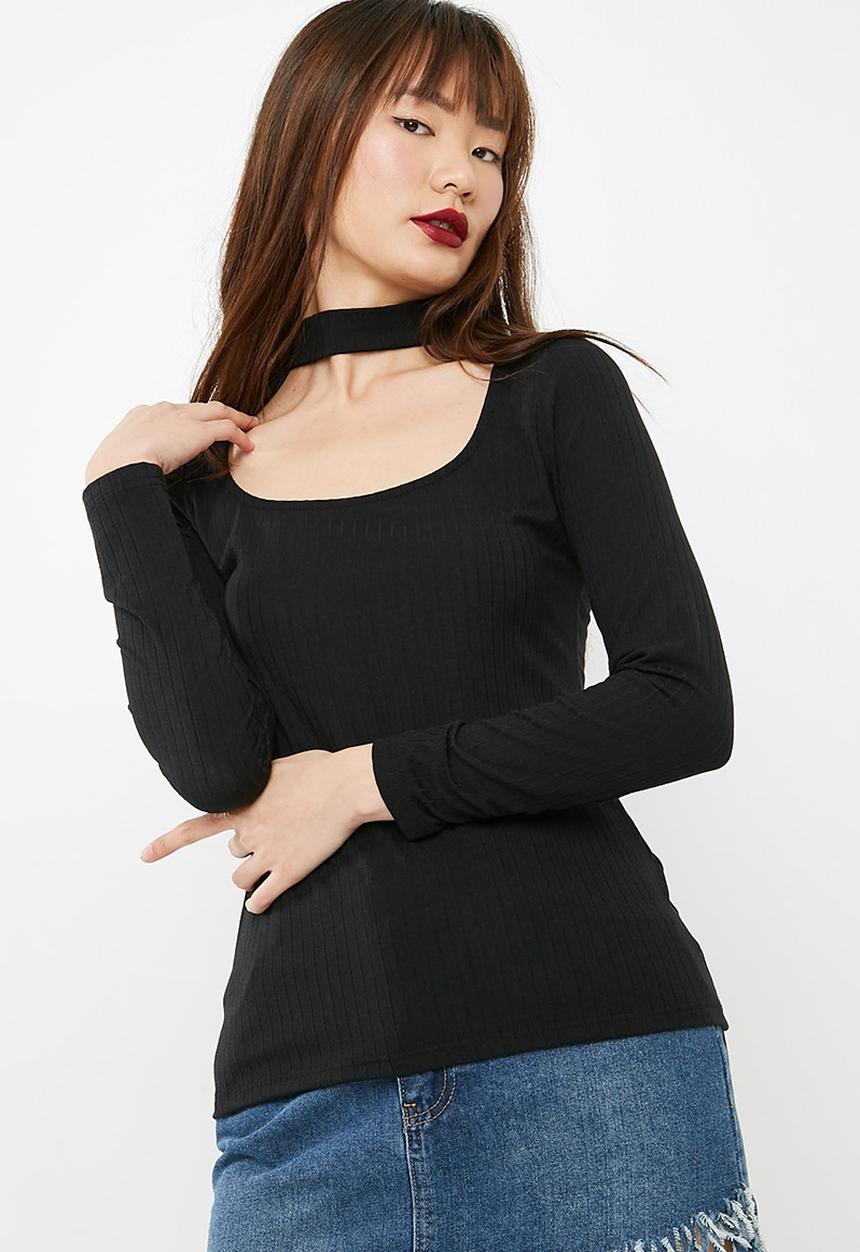 dailyfriday - Square neck choker top