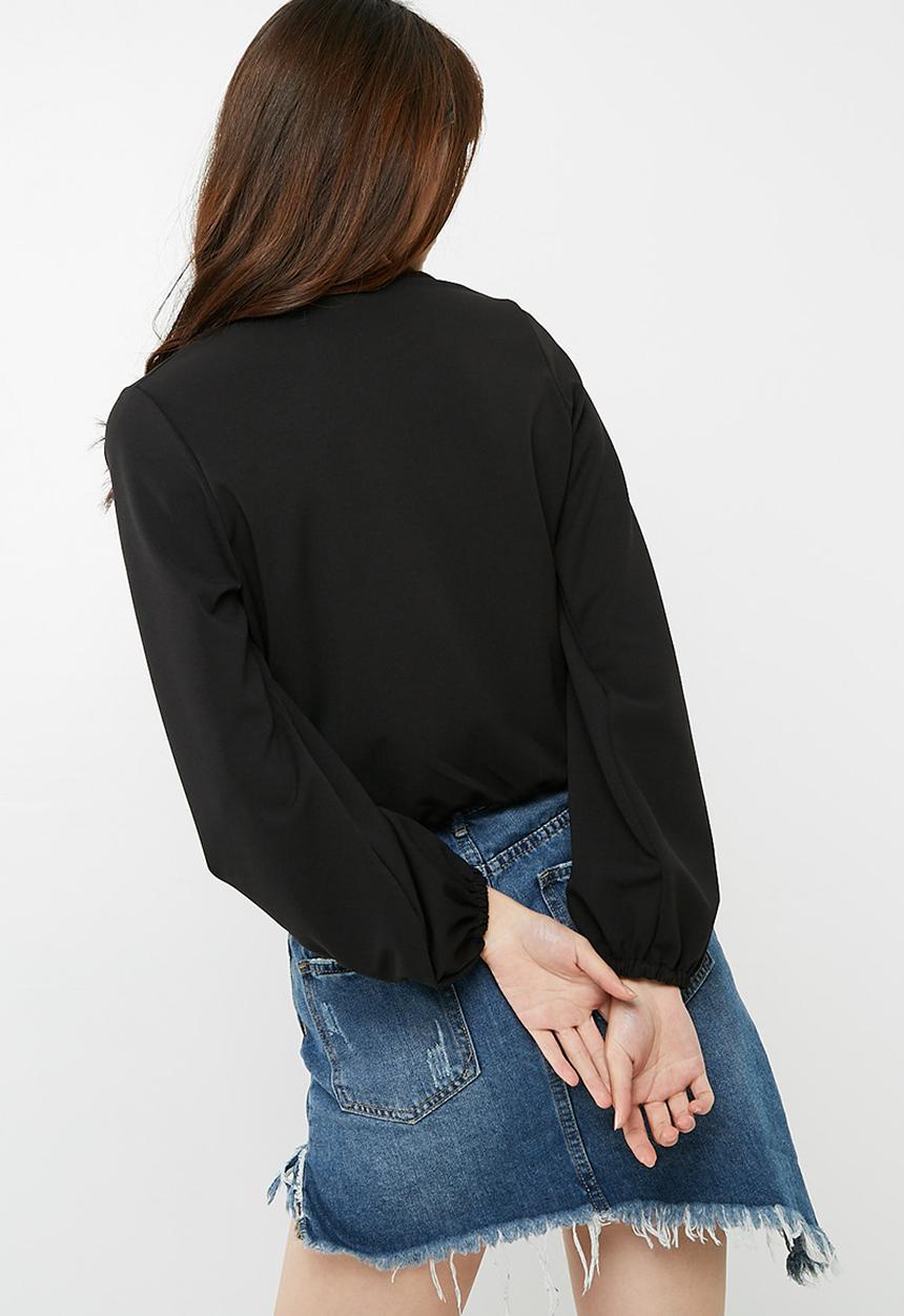 dailyfriday - Knit wrap top