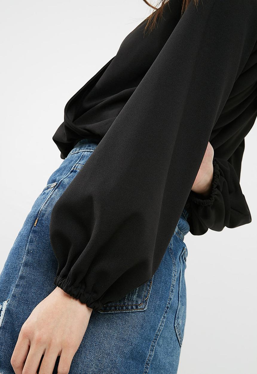 dailyfriday - Knit wrap top