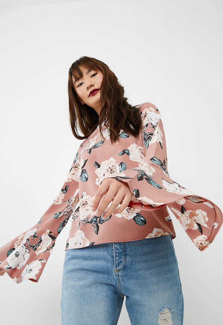 dailyfriday - Flared sleeve blouse