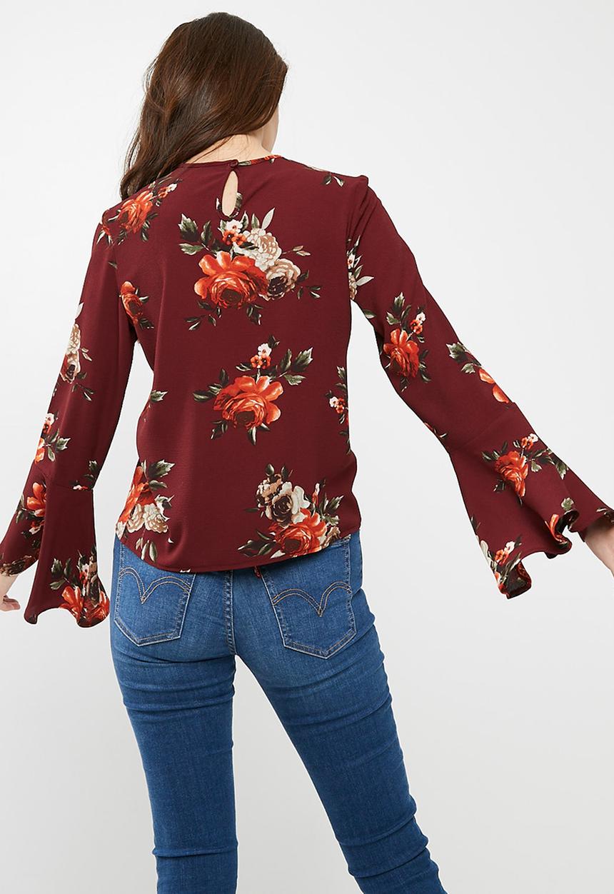 dailyfriday - Flared sleeve blouse