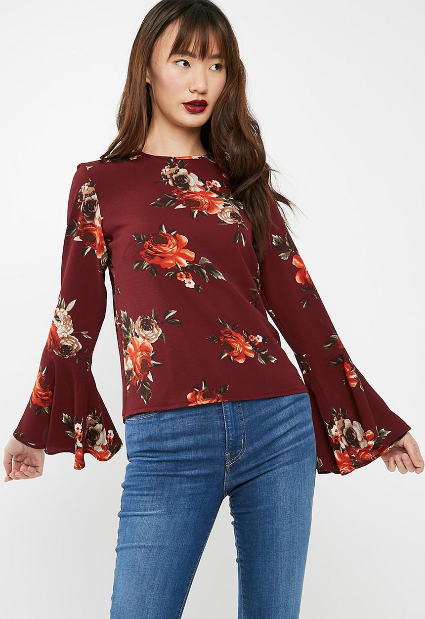 dailyfriday - Flared sleeve blouse