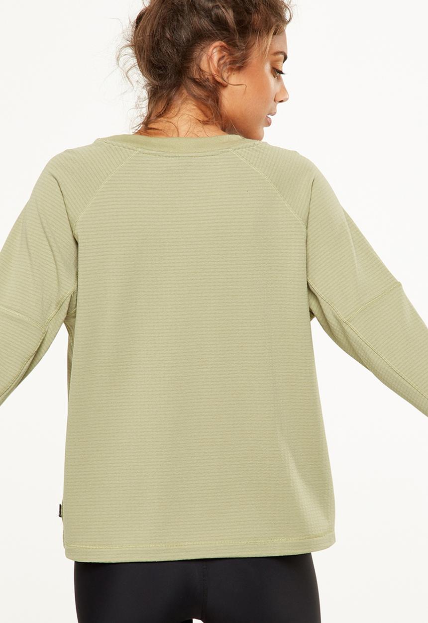 Cotton On - Waffle crew neck long sleeve top