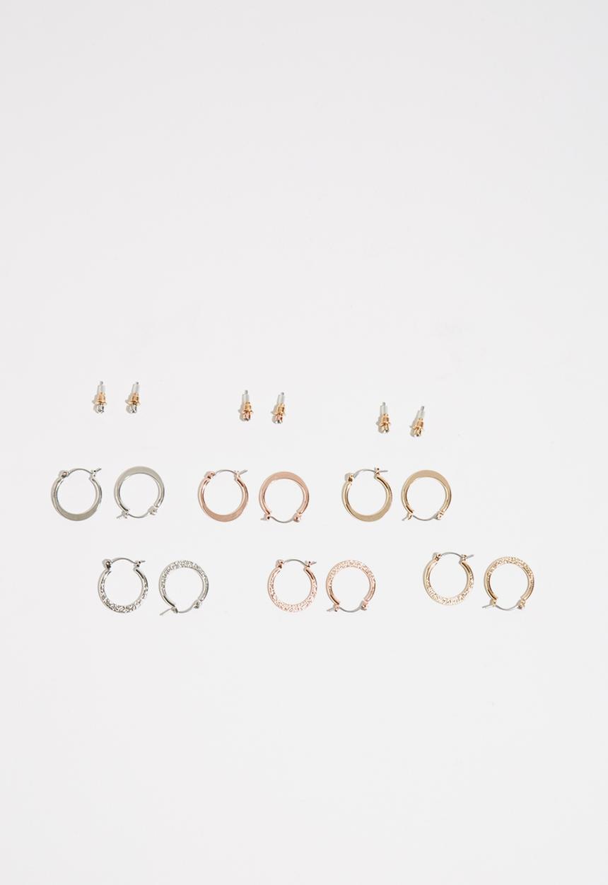 dailyfriday - 9pk crystal assorted hoop set