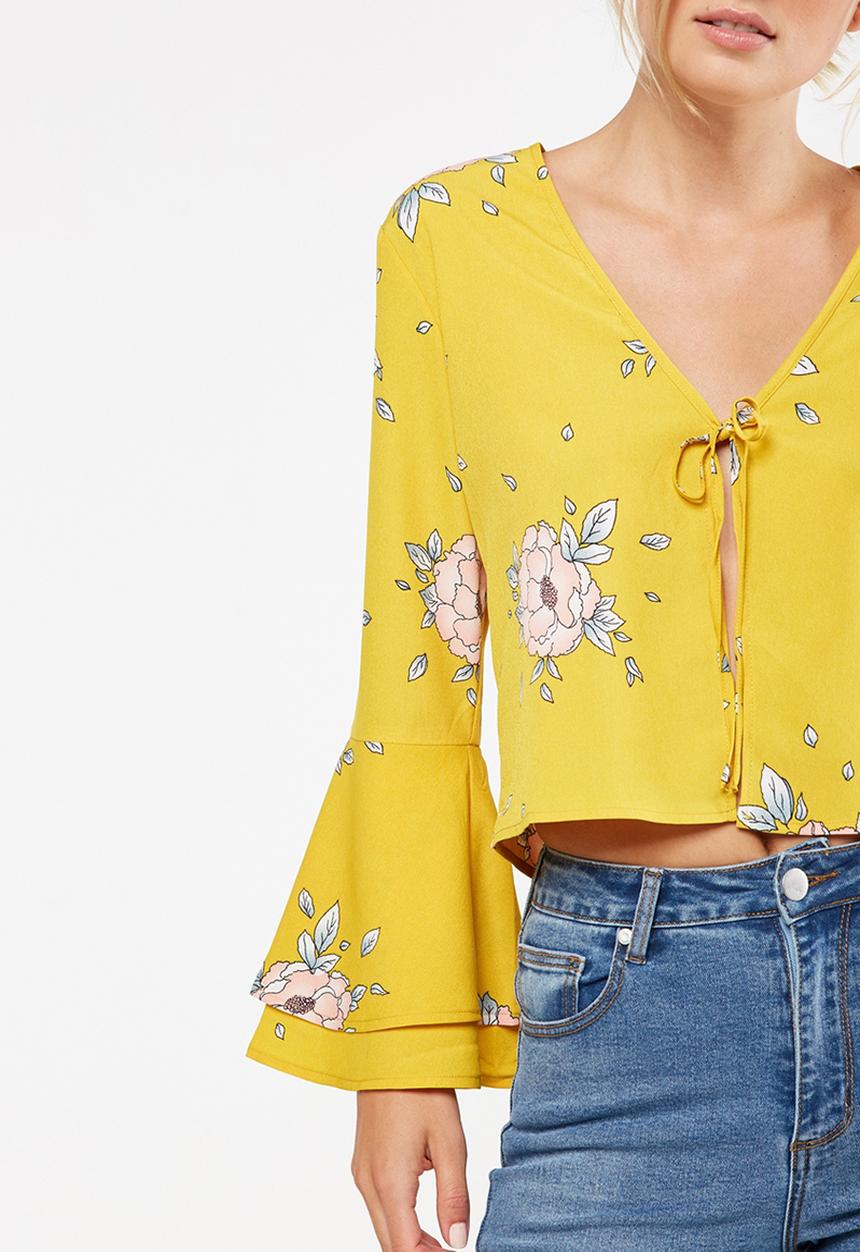 Cotton On - Ella tie blouse