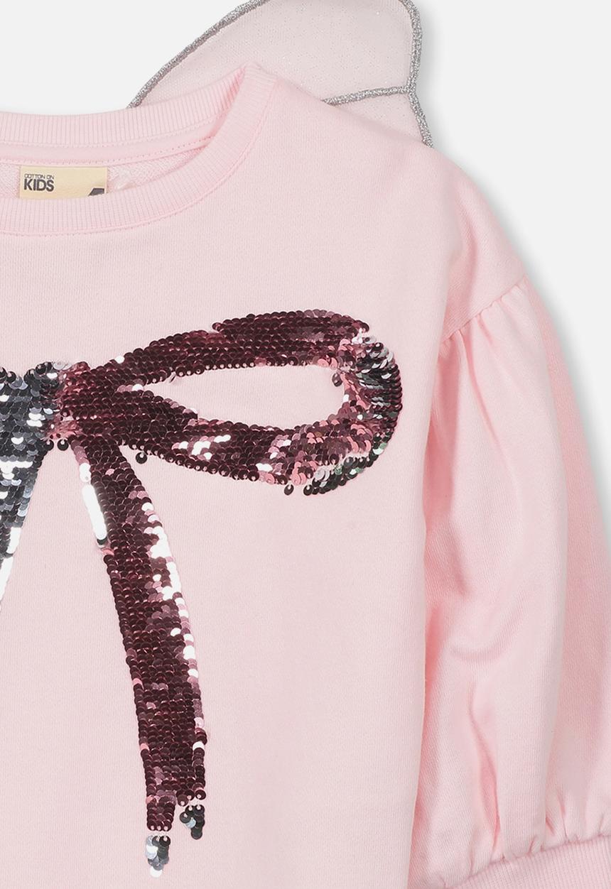 Cotton On - Kids Agnethia crew fleece