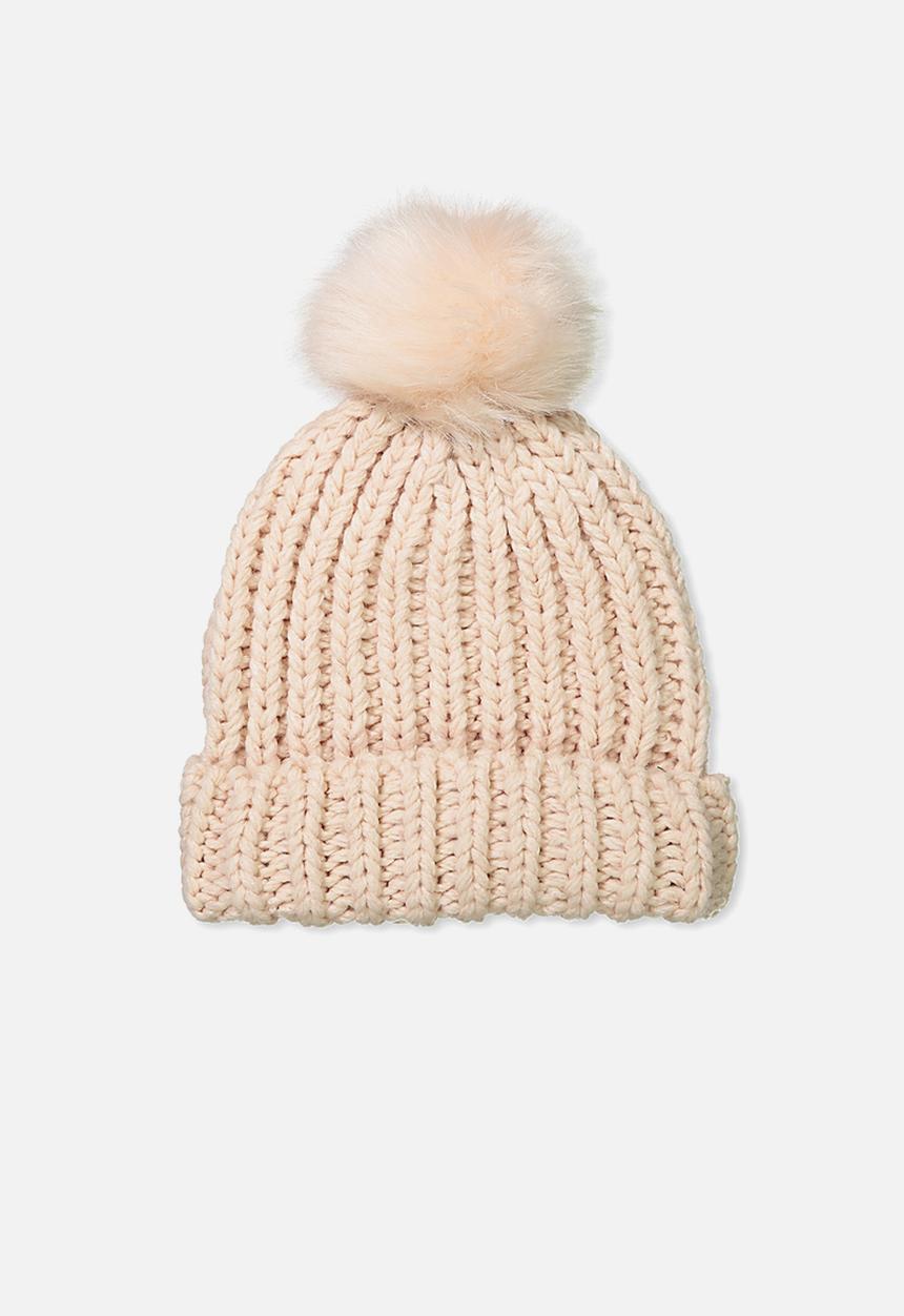 Cotton On - Lola pom pom beanie