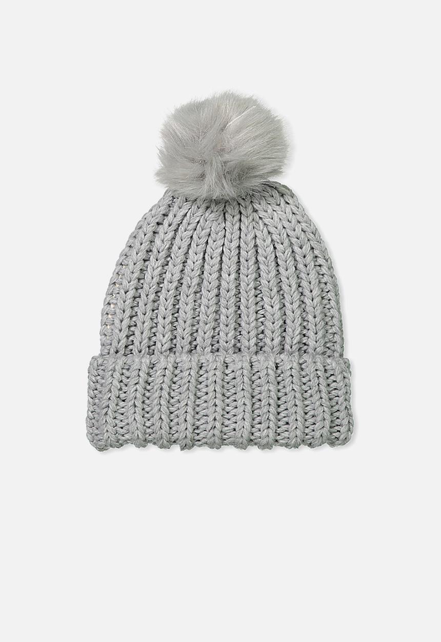 Cotton On - Lola pom pom beanie