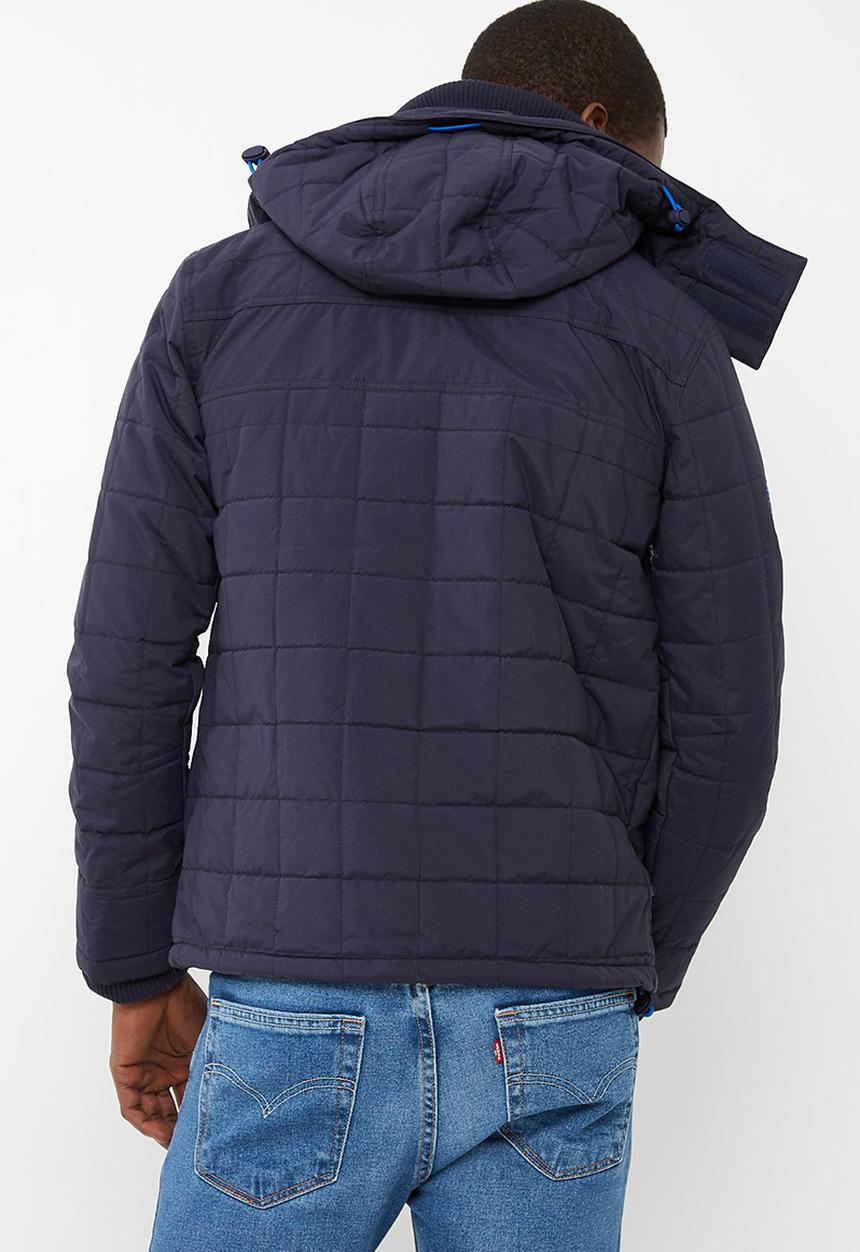 Superdry. - Hood quilt athletic windcheater