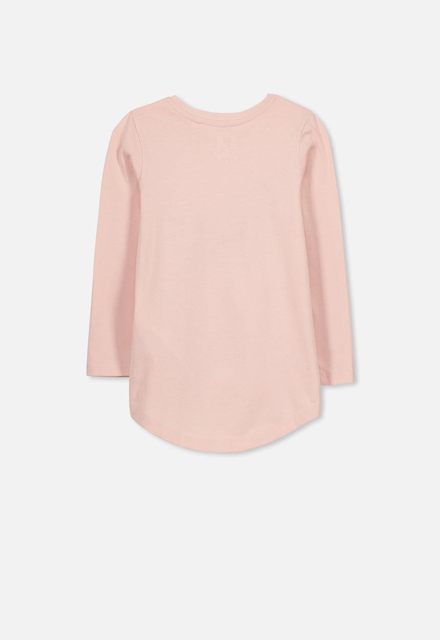 Cotton On - Kids Penelope long sleeve curved hem