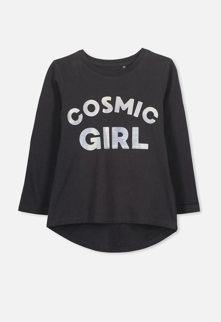 Cotton On - Kids Penelope long sleeve curved hem