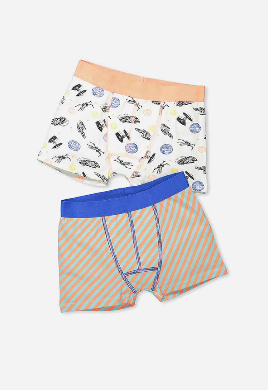 Cotton On - Kids boys 2pk licence trunks