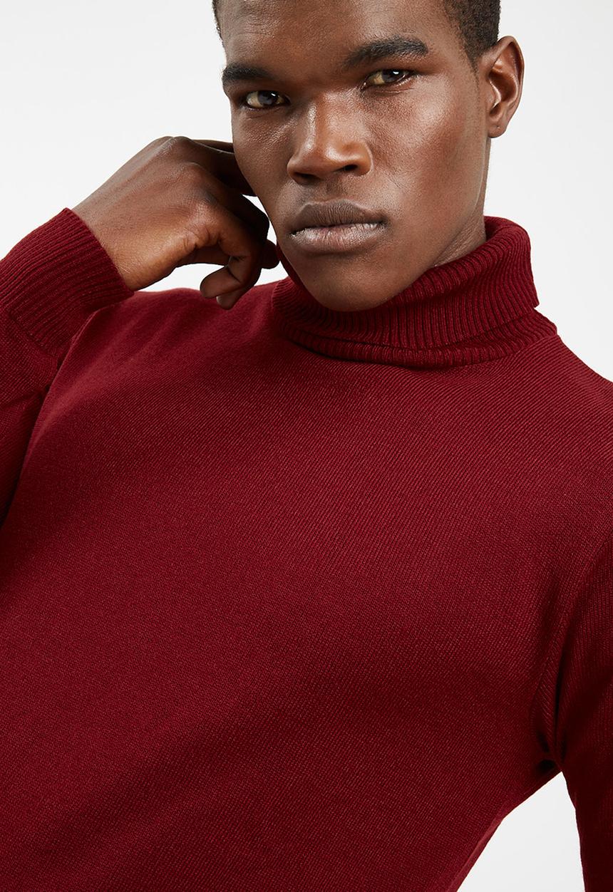 basicthread - Basic roll neck pullover