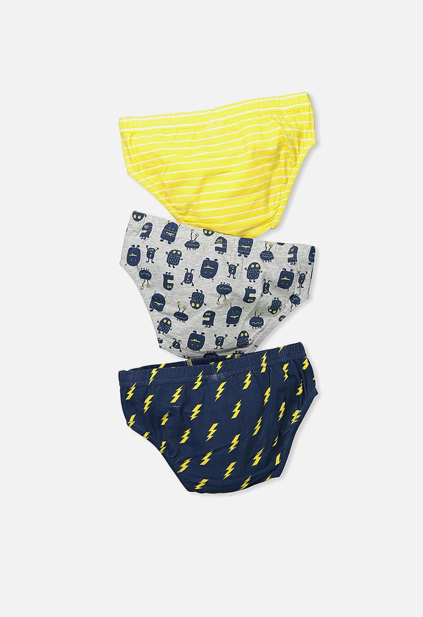 Cotton On - Kids boys 3pk briefs
