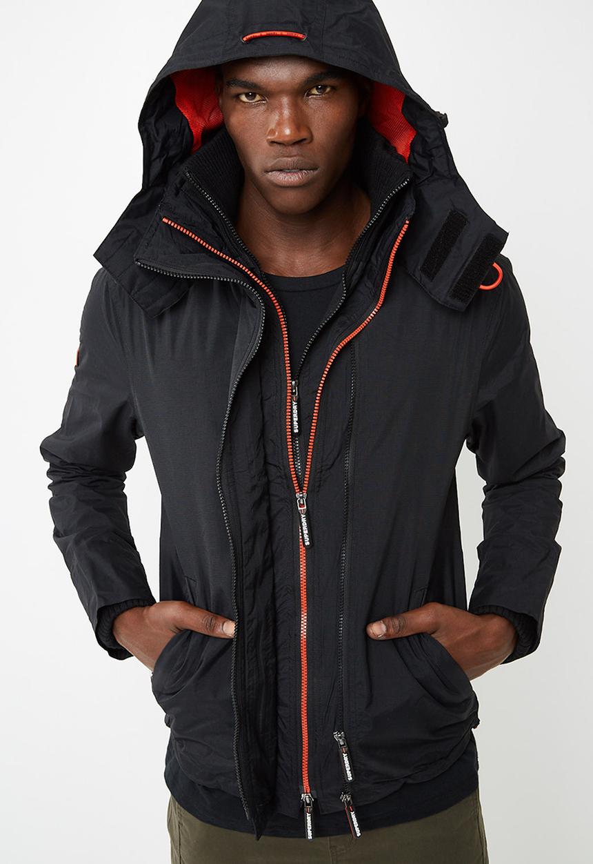 Superdry. - Tech pop zip hoodie