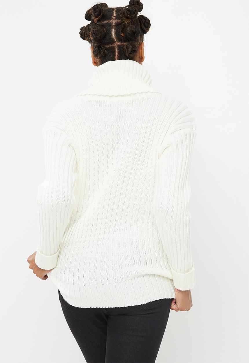 dailyfriday - Funnel neck knit