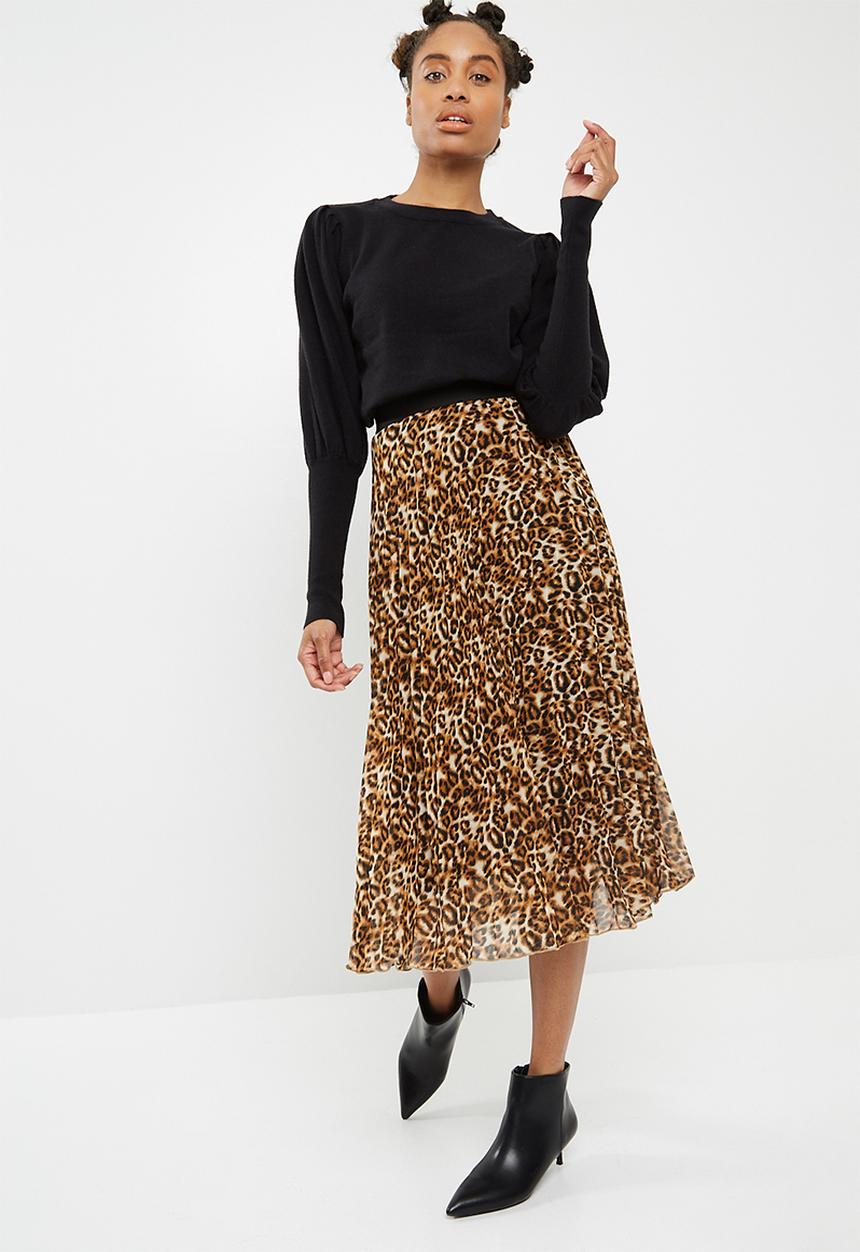dailyfriday - Sunray pleated midi skirt