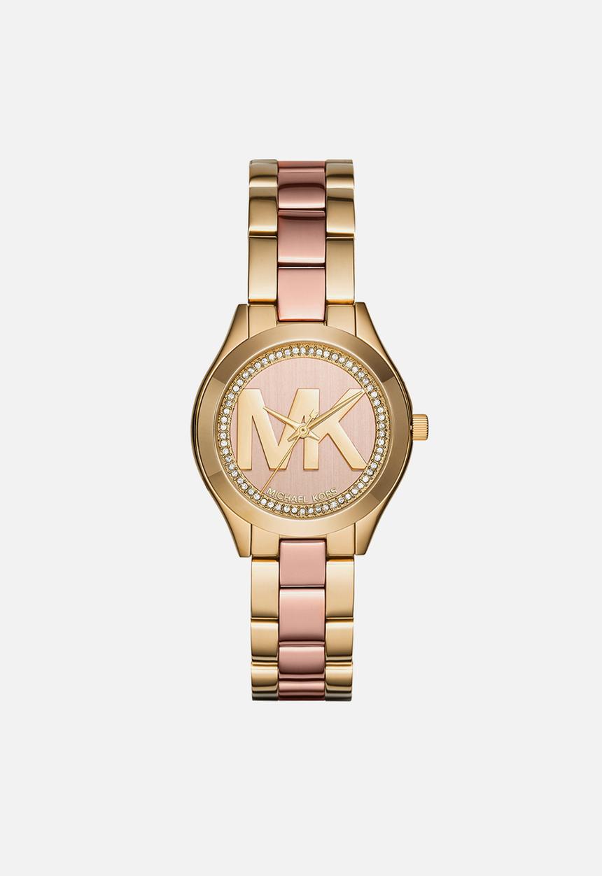 Michael Kors - Slim Runway-MK3650-gold