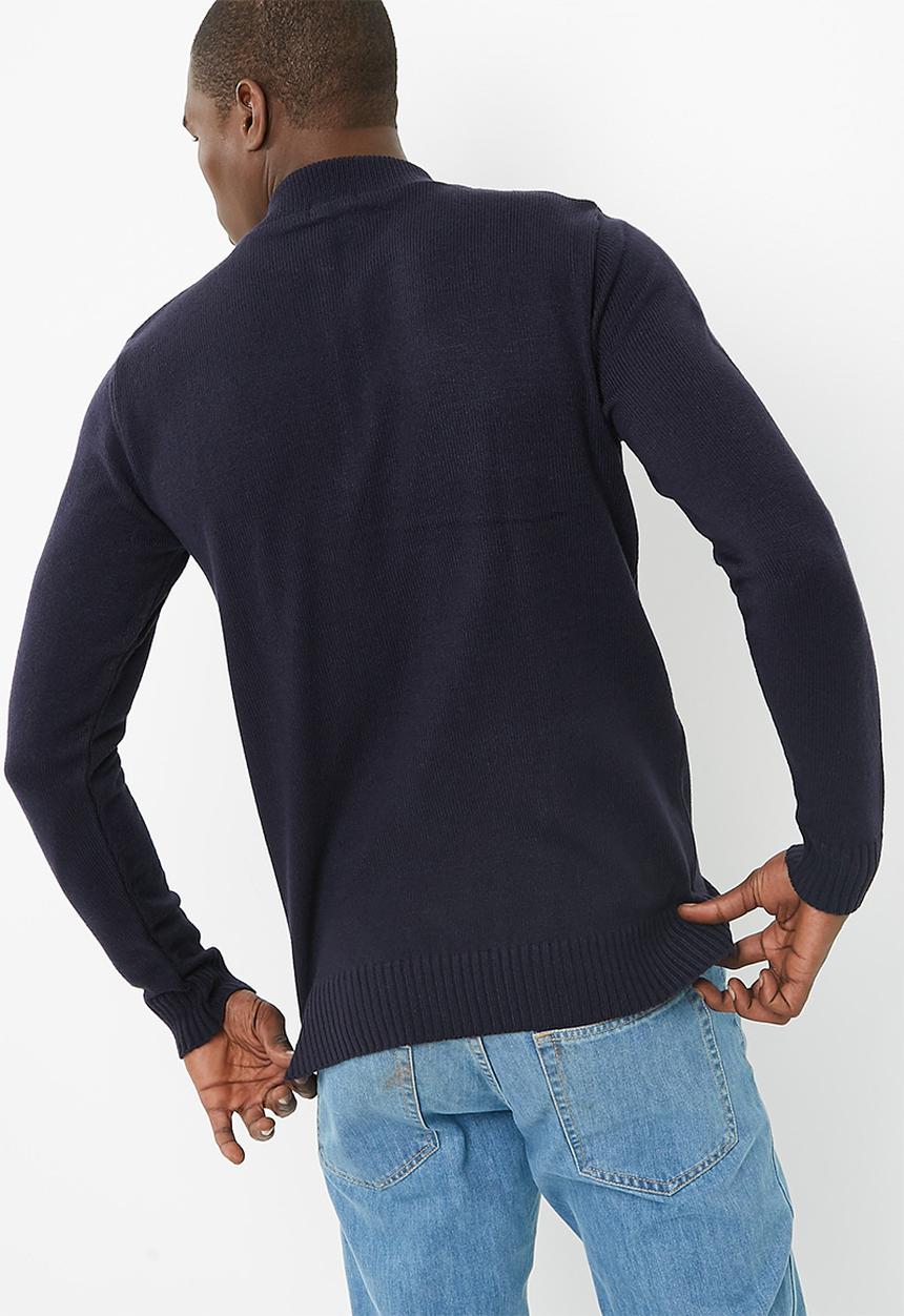 basicthread - 1/4 Zip pullover