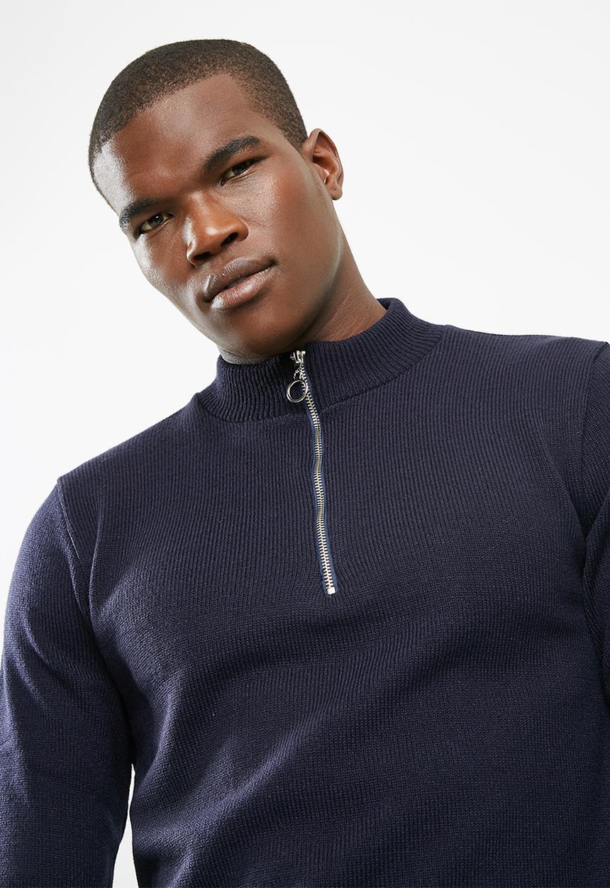 basicthread - 1/4 Zip pullover