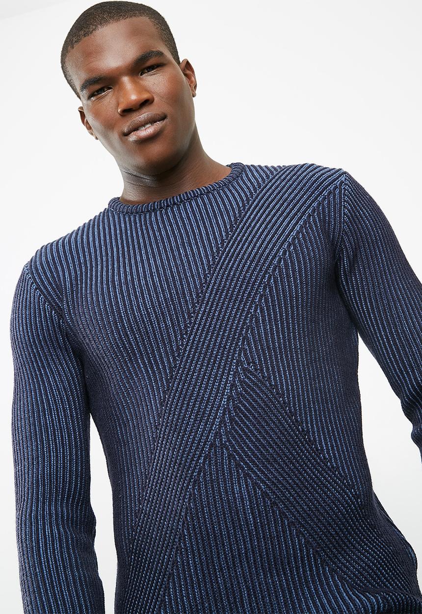 basicthread - Chunky textured pullover