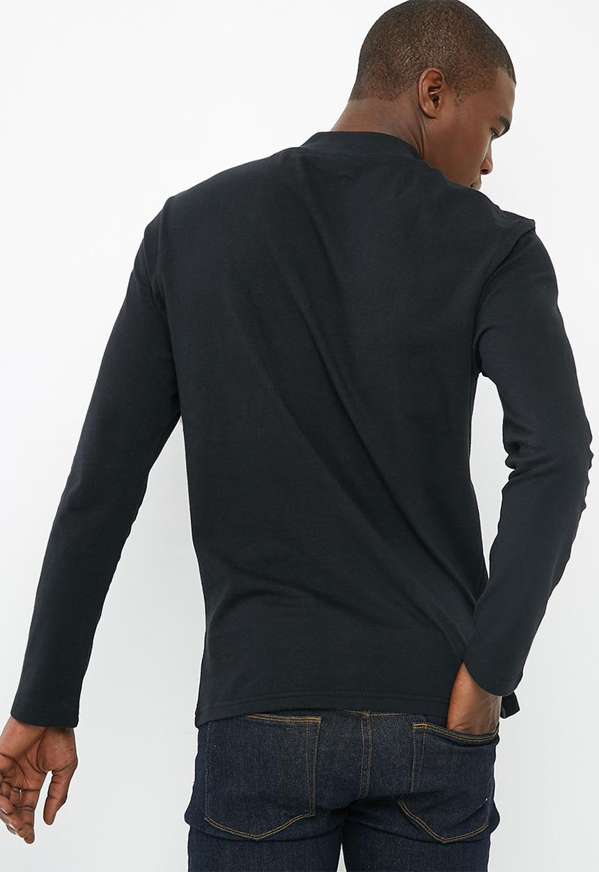 basicthread - Plain high neck tee