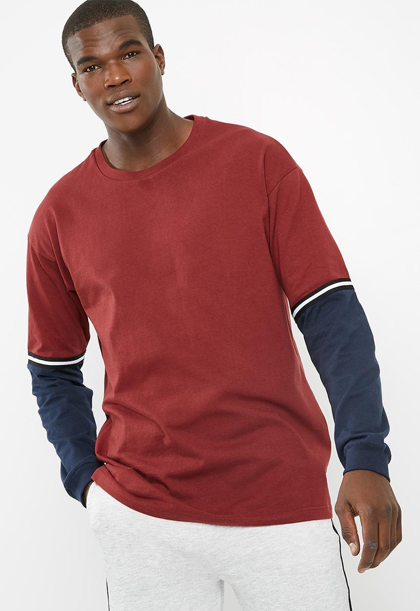 basicthread - Taped oversized tee