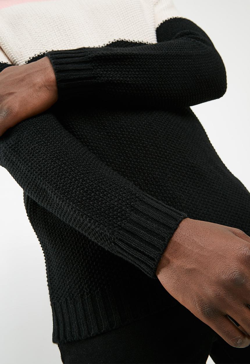 basicthread - Blocked pullover knit