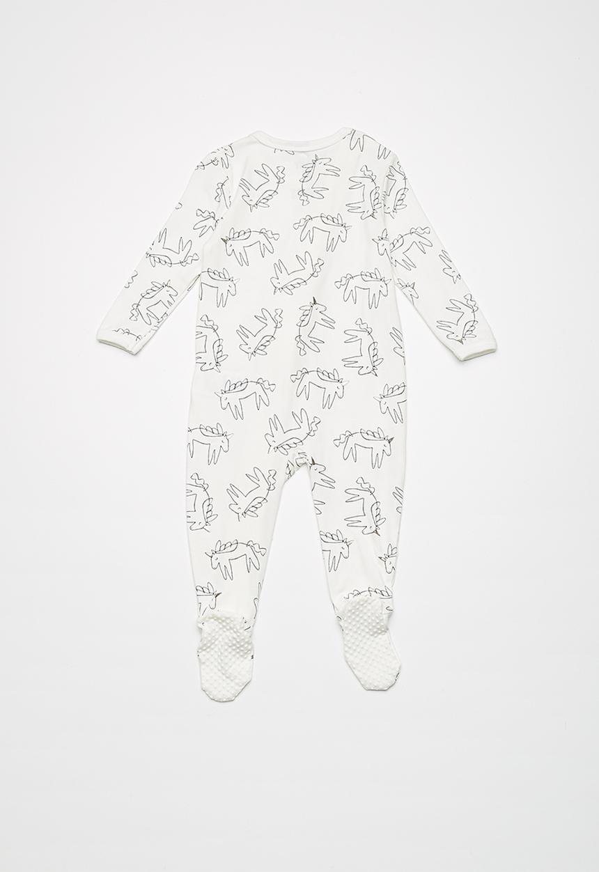 Cotton On - Baby mini zip through romper